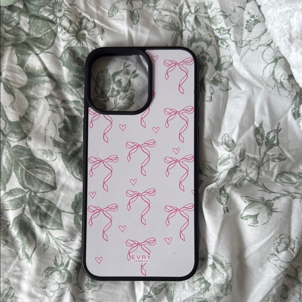 Evry Jewels Bow IPhone 15 pro max case